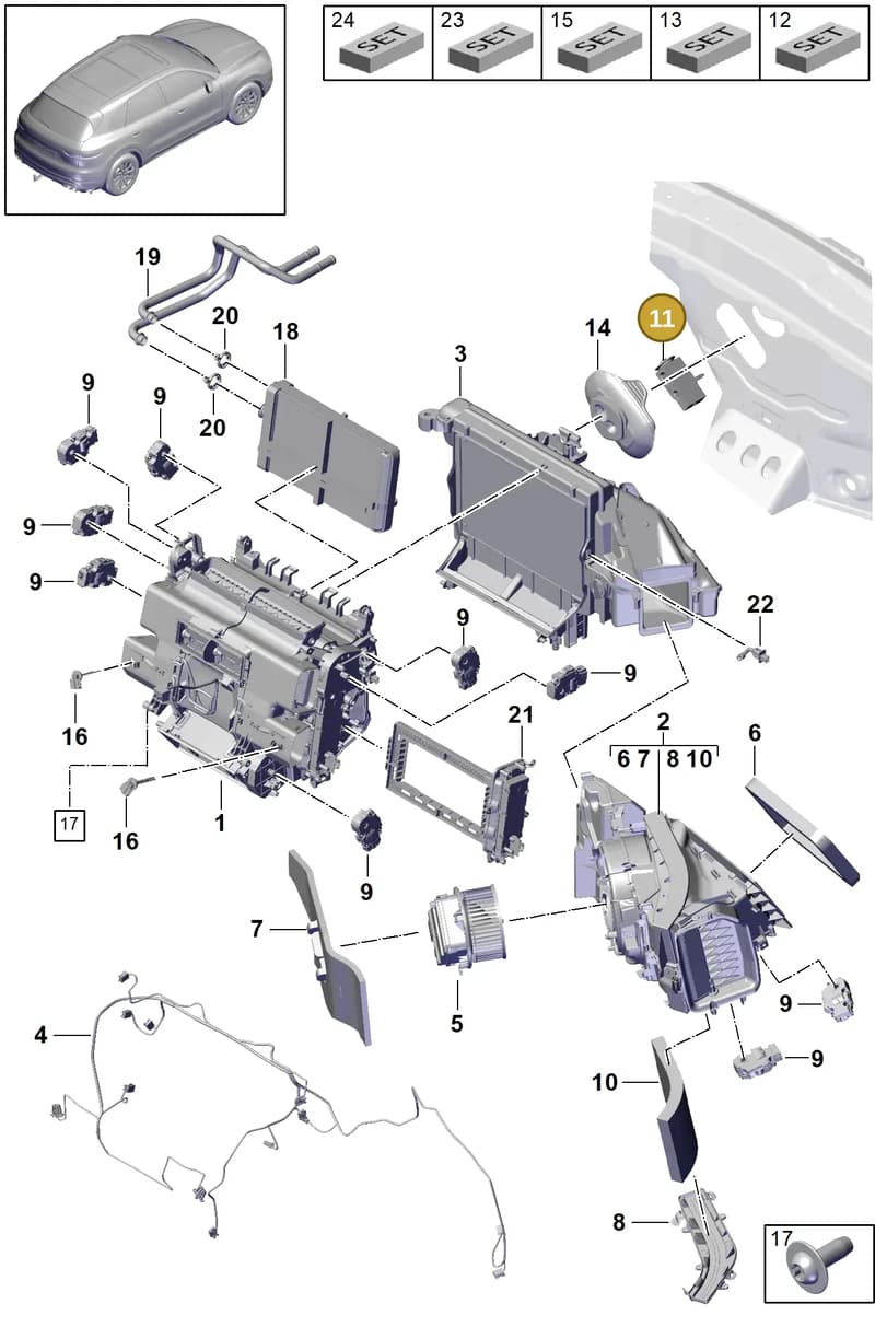 PAB82067900 — Porsche Cayenne (2017-2023) diagram p51814000, position 11