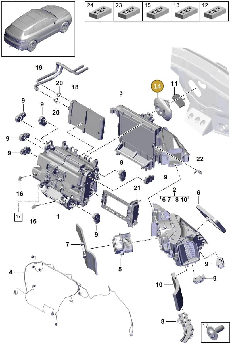 PAB82075100 — Porsche Cayenne (2017-2023) diagram p51814000, position 14