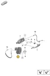 PAB837015C Porsche Door Lock