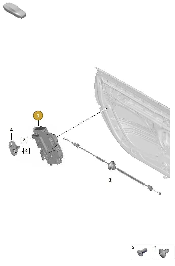 PAB837015 — Porsche 911 (2024-2025) diagram p63804250, position 1
