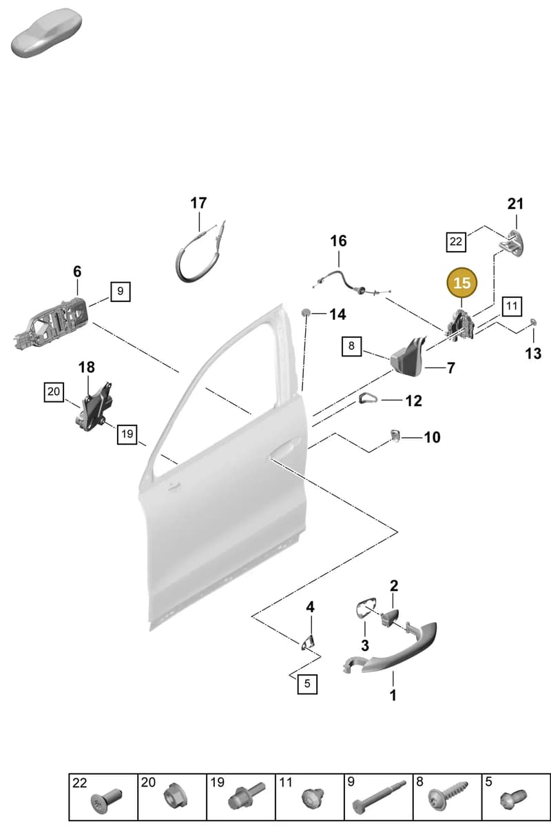 PAB837016E — Porsche Cayenne Coupe (2023-2023) diagram p60804225, position 15