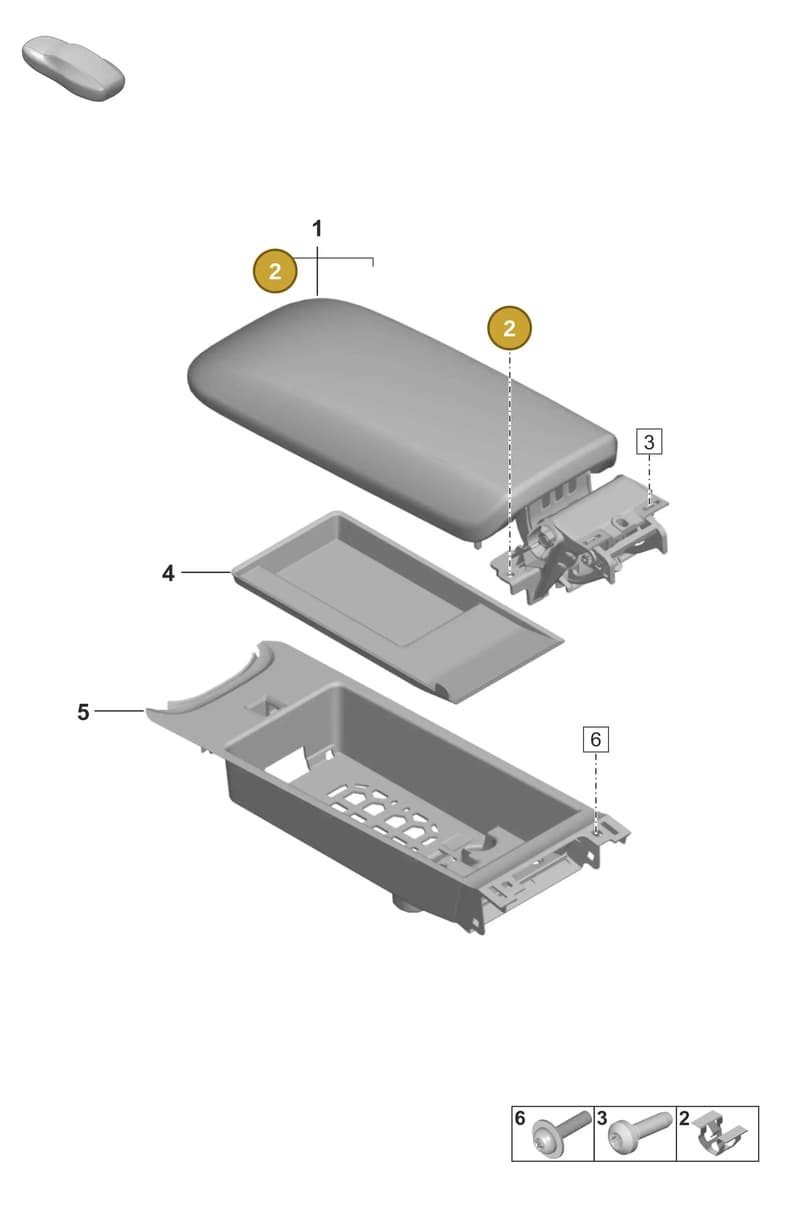 PAB867190 — Porsche 911 (2021-2022) diagram p53809350, position 2