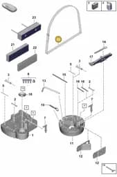 PAB86774900 Porsche Holding Strap