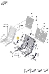 PAB88593400OT5 Porsche Trim (Mojave OT5)
