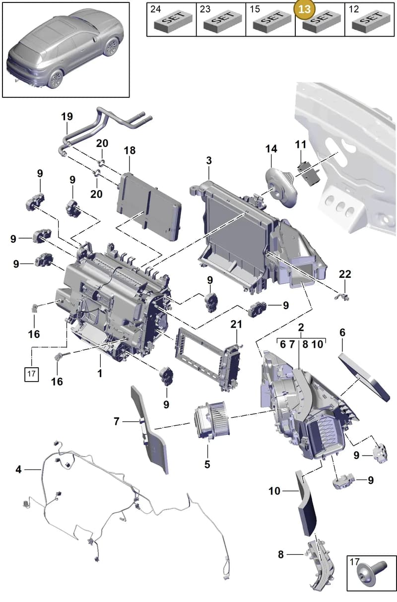 PAB89803700 — Porsche Cayenne (2017-2023) diagram p51814000, position 13