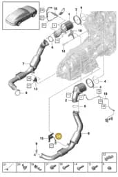 PAB906262A Porsche Lambda Probe