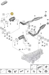 PAB906262C Porsche Lambda Probe