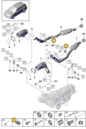 PAB906265H Porsche Lambda Probe