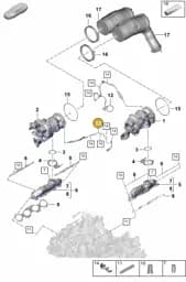 PAB906265S Porsche Lambda Probe
