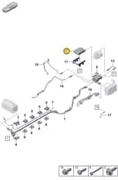 PAB907171B Porsche Voltage Converter