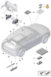 PAB907486 Porsche Battery for Emergency Supply