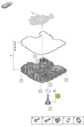 PAB907637 Porsche Oil Level Sensor