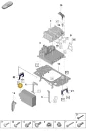 PAB915684S Porsche Charger for High-Voltage Battery