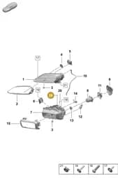PAB941041 Porsche Bungs