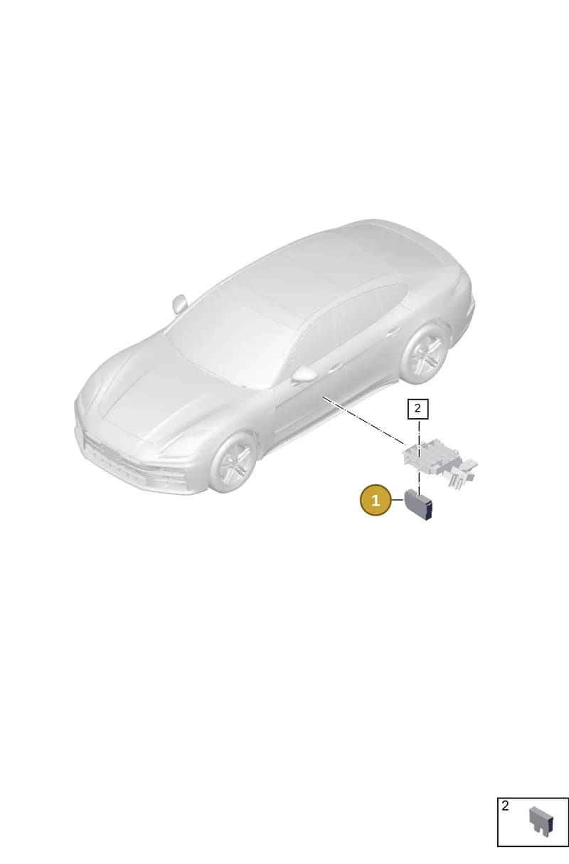 PAB941824D — Porsche Panamera (2023-2025) diagram p62902020, position 1