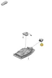 PAB951172A Porsche Anti-Theft Alarm Sensor
