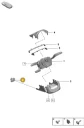 PAB95355100 Porsche Switch