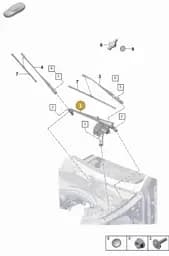 PAB955023B Porsche Crank Drive