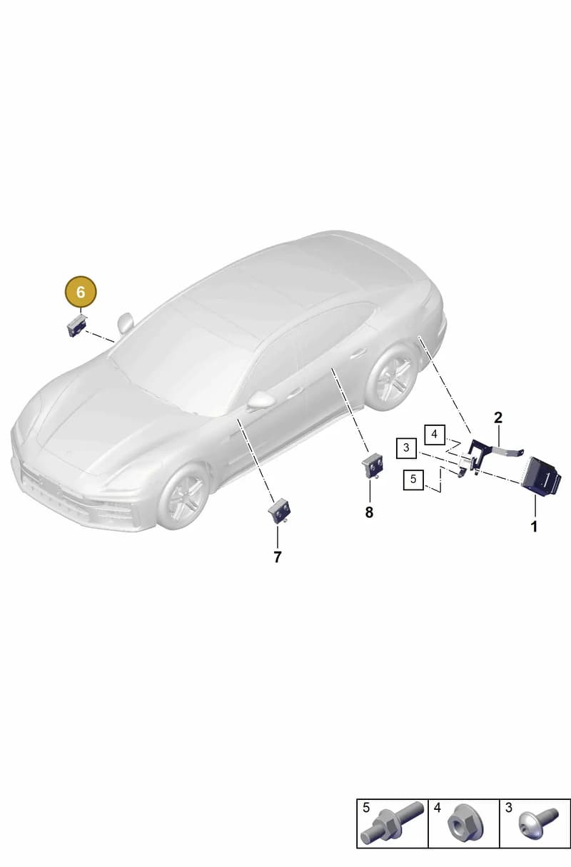 PAB959792 — Porsche Panamera (2023-2025) diagram p62901200, position 6