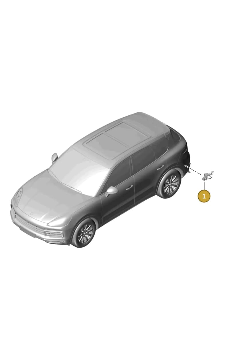 PAB971165 — Porsche Cayenne (2017-2023) diagram p51902060, position 1