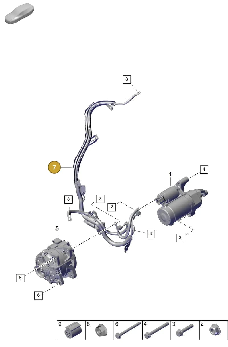 PAB971228A — Porsche Cayenne Coupe (2023-2023) diagram p60902200, position 7