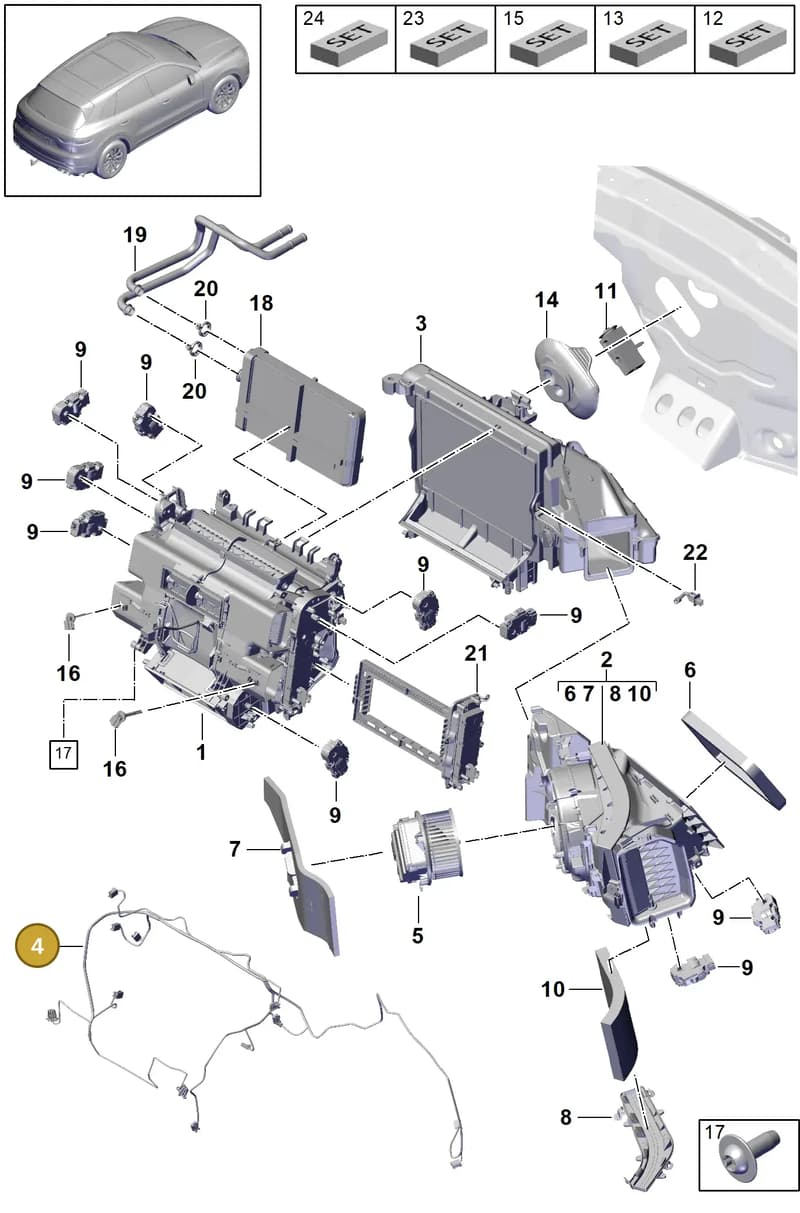 PAB97156950 — Porsche Cayenne (2017-2023) diagram p51814000, position 4