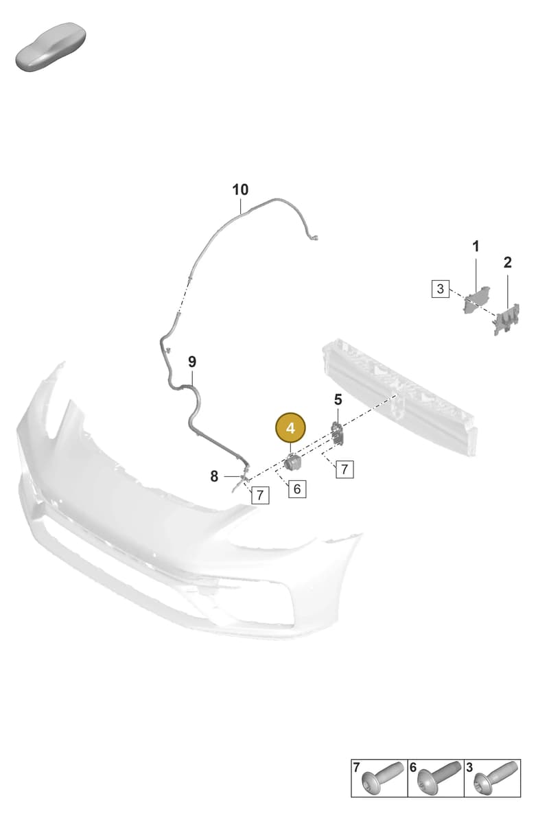 PAB980552A — Porsche Panamera (2020-2023) diagram p58911040, position 4