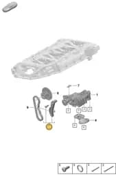 PAC109507A Porsche Chain Tensioner
