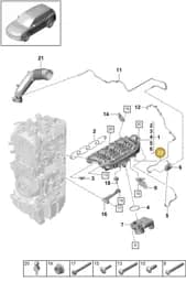 PAC133773 Porsche Vacuum Line
