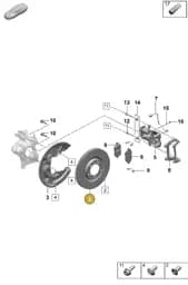 PAC615602 Porsche Brake Disc