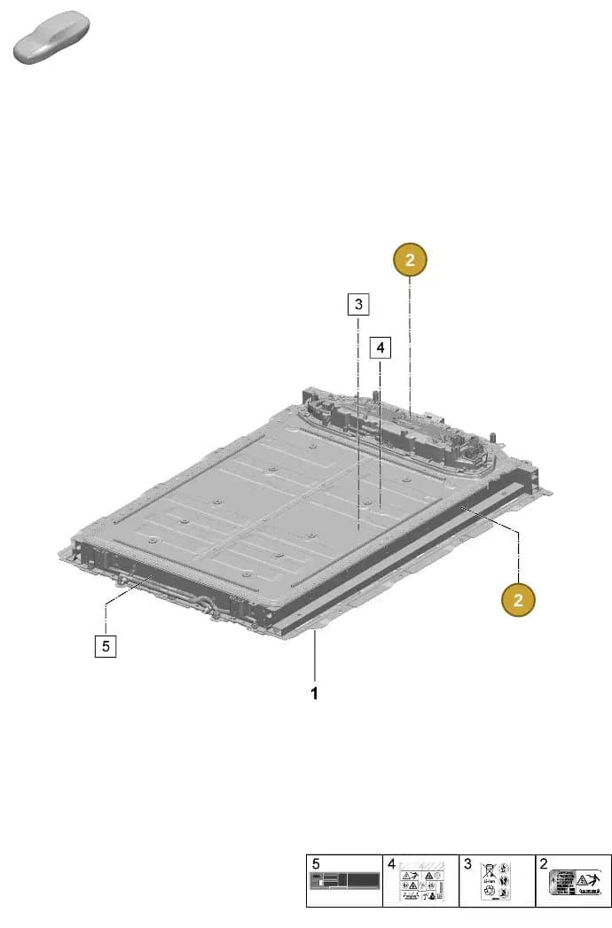 PAC804013 — Porsche Macan (2024-2024) diagram p61251000, position 2