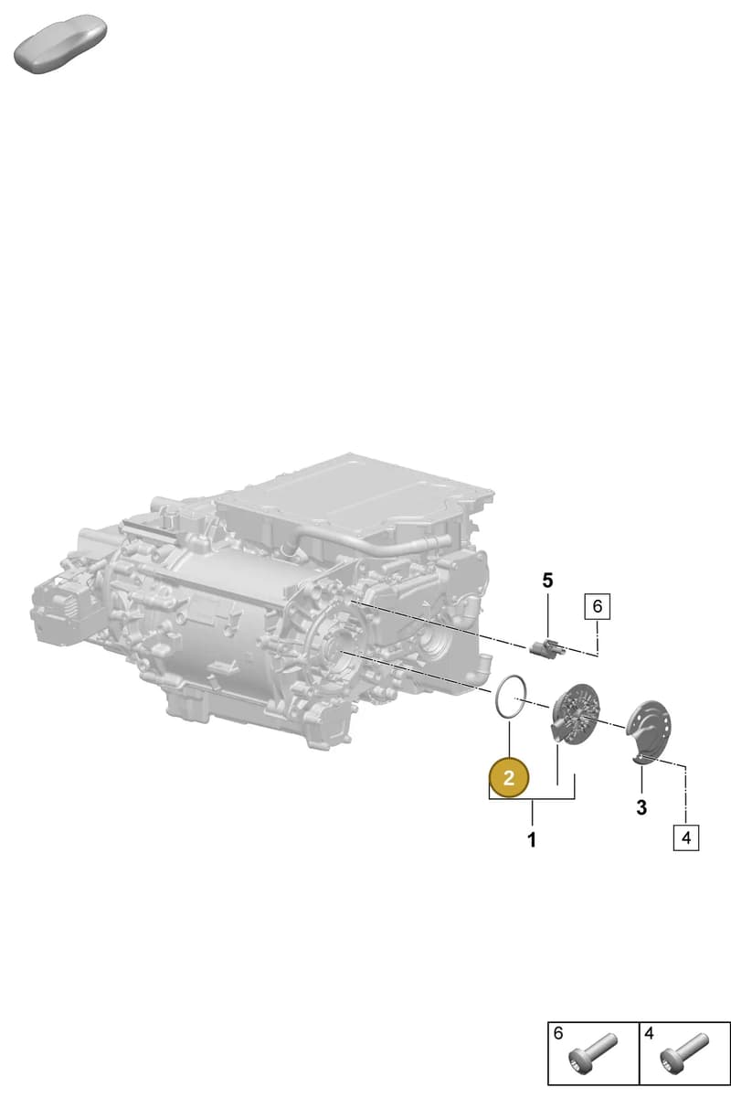 PAC901252 — Porsche Macan (2024-2024) diagram p61153070, position 2