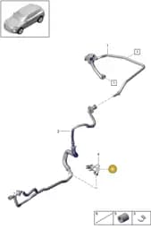 PAC971950 Porsche Cable Ties