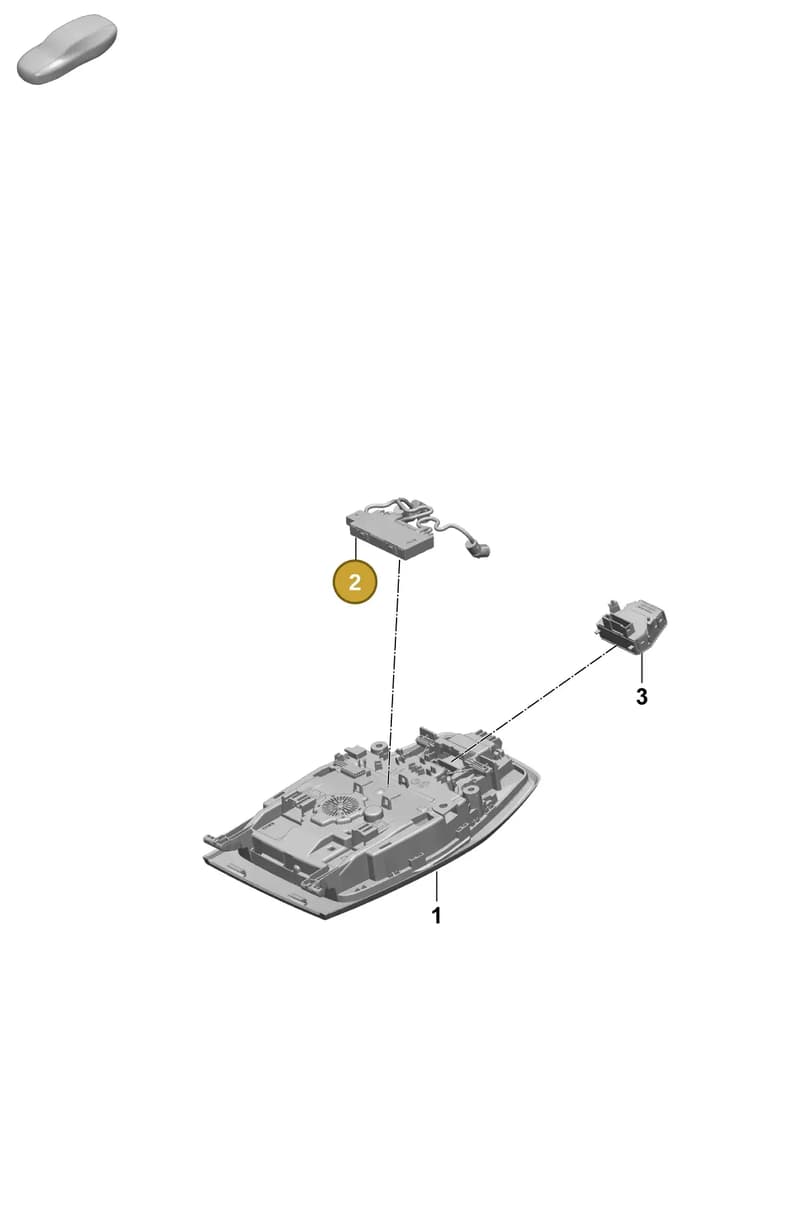 PAD035711 — Porsche Macan (2024-2024) diagram p61905900, position 2