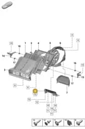 PAD121285 Porsche Air Guide