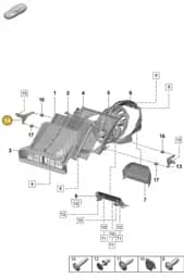 PAD121704 Porsche Bracket