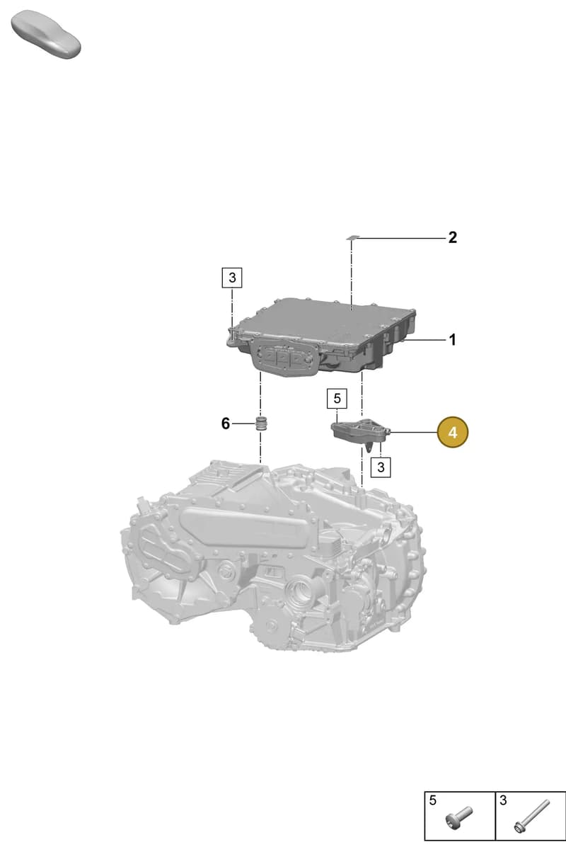 PAD199354 — Porsche Macan (2024-2024) diagram p61152100, position 4