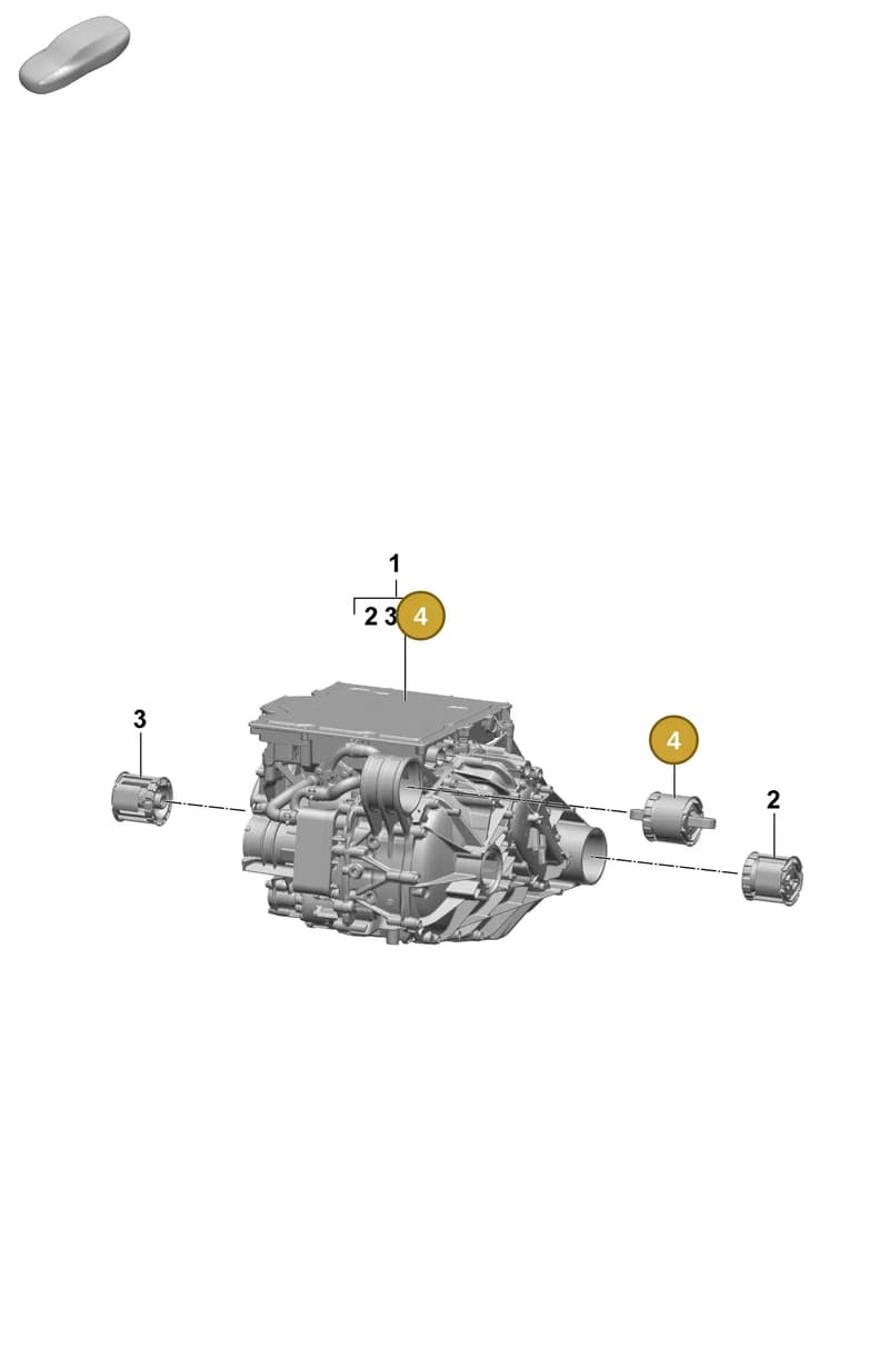 PAD199371 — Porsche Macan (2024-2024) diagram p61151000, position 4