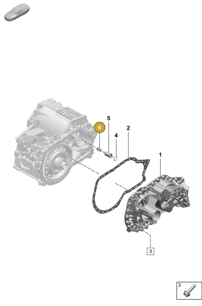 PAD301218 — Porsche Macan (2024-2024) diagram p61355200, position 6