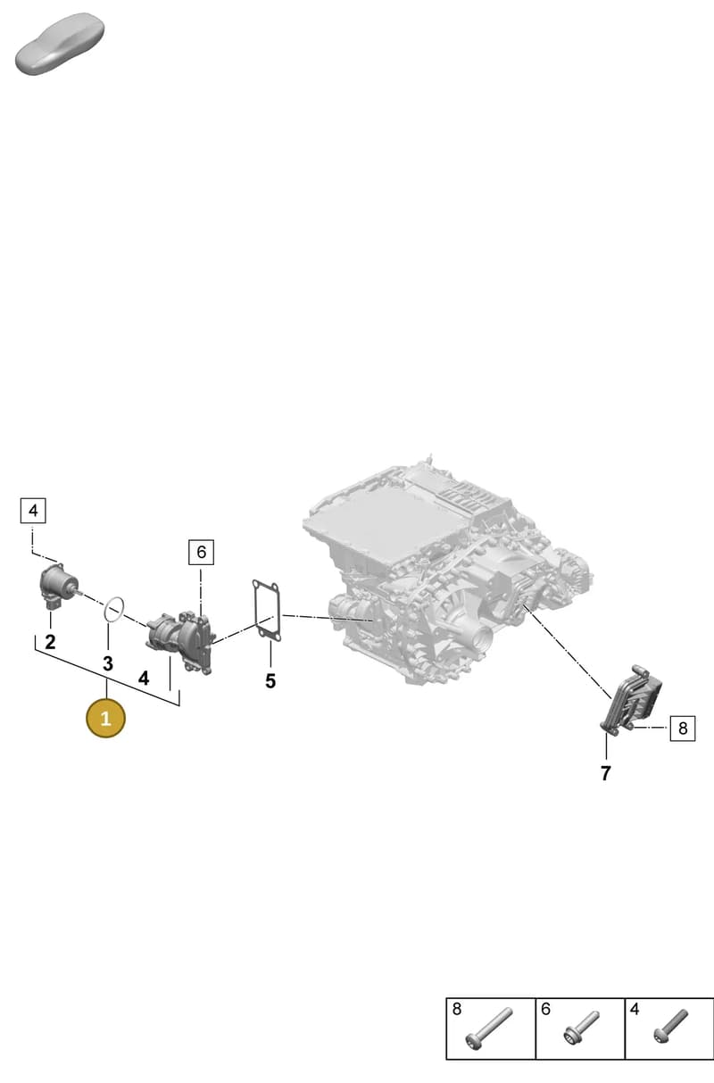 PAD341569A — Porsche Macan (2024-2024) diagram p61355140, position 1