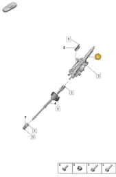 PAD419065A Porsche Steering Column