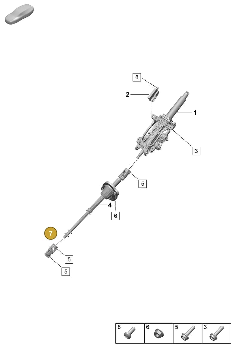 PAD419752C — Porsche Macan (2024-2024) diagram p61403300, position 7