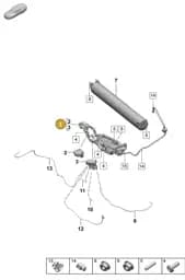 PAD616006A Porsche Air Supply Unit