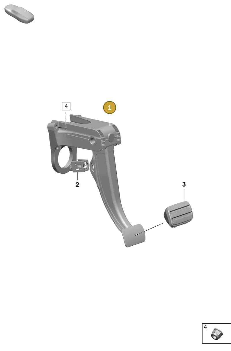 PAD723029 — Porsche Taycan Sport Turismo (2023-2025) diagram p64702000, position 1