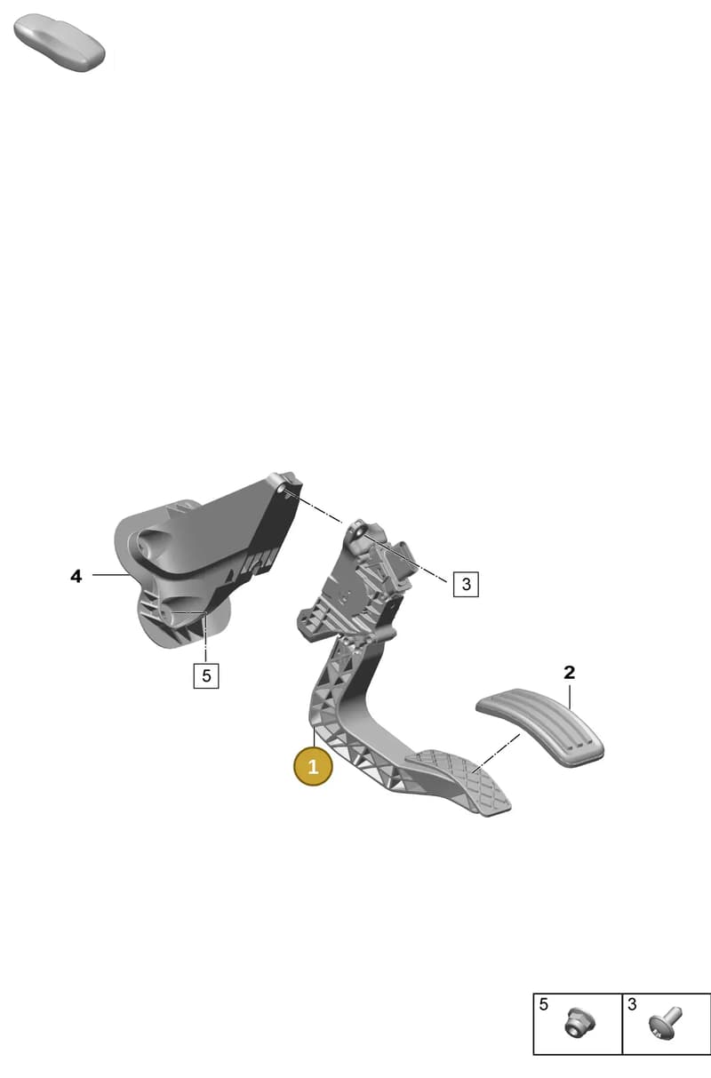 PAD723523 — Porsche Macan (2024-2024) diagram p61704100, position 1