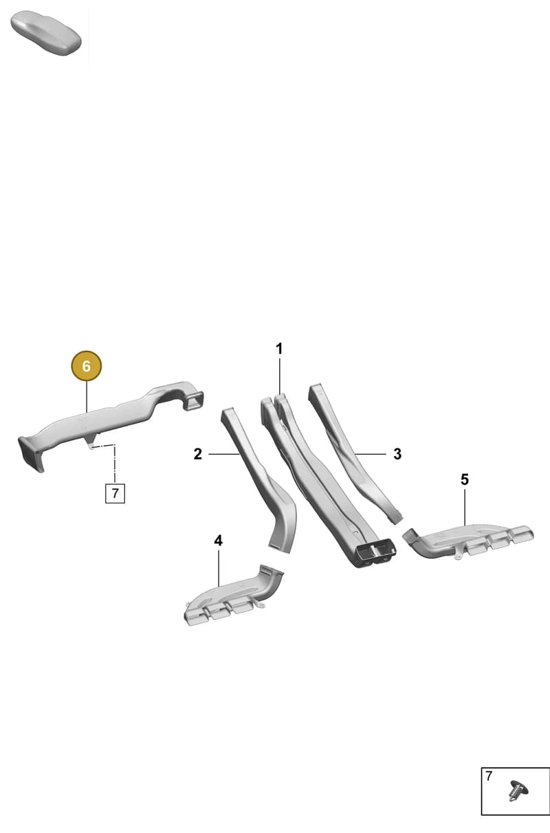 PAD819869 — Porsche Macan (2024-2024) diagram p61813200, position 6