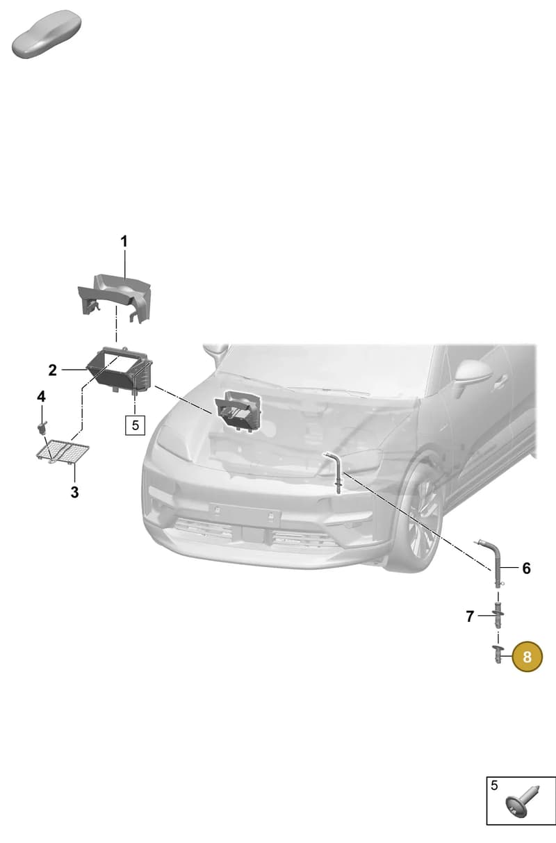 PAD820992 — Porsche Macan (2024-2024) diagram p61813000, position 8