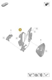 PAD839461A Porsche Window Regulator without Motor