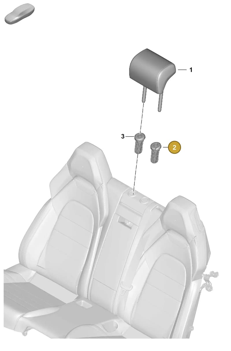PAD886920OU6 — Porsche Panamera (2023-2025) diagram p62818220, position 2