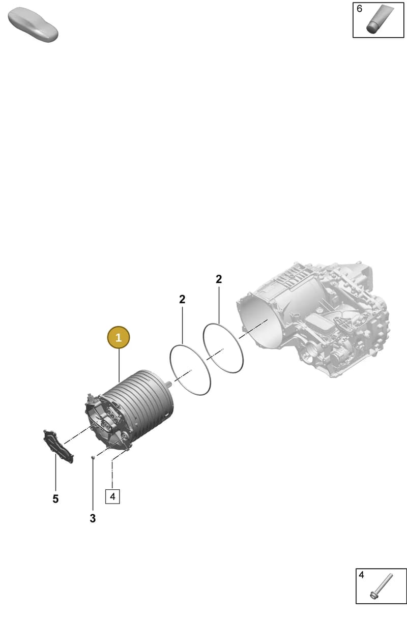 PAD902168A — Porsche Macan (2024-2024) diagram p61153400, position 1